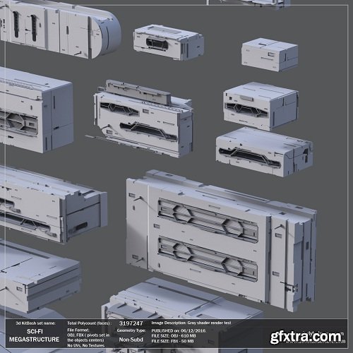 Megastructure Kitbash Set