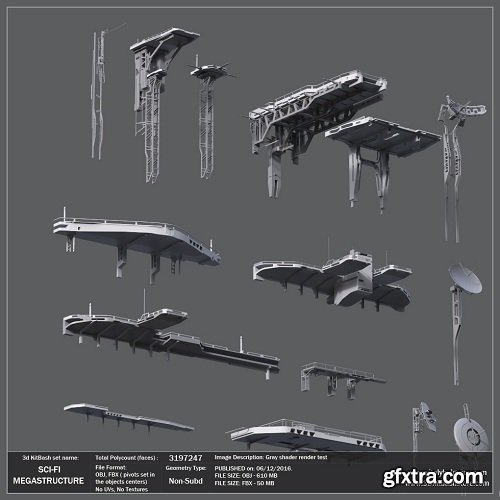 Megastructure Kitbash Set