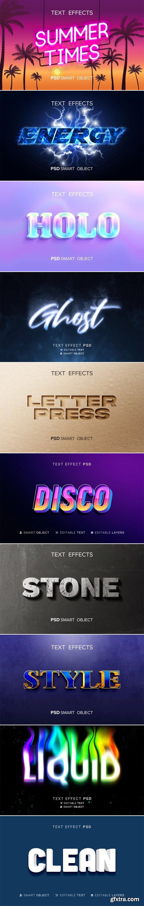 10 Creative Photoshop Text Effects Vol.2