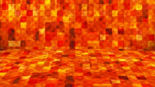 Videohive - Broadcast Hi-Tech Glittering Abstract Patterns Wall Stage 002 - 34446366 - 34446366