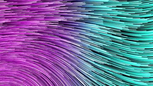 Videohive - Vj Background Wild Sea Breeze Motion With Purple And Blue Colors HD - 34446497 - 34446497