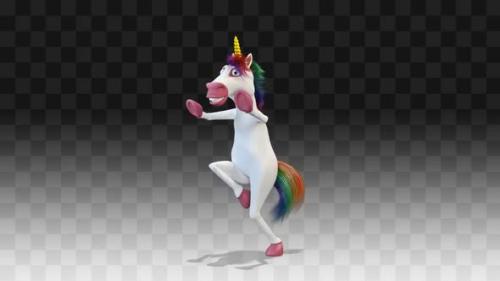 Videohive - Unicorn Horse Hip Hop Dance - 34372951 - 34372951