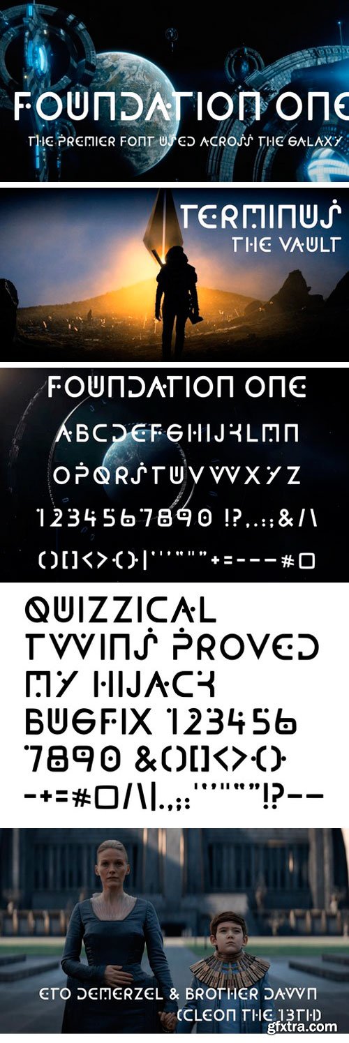 Foundation One Display Font