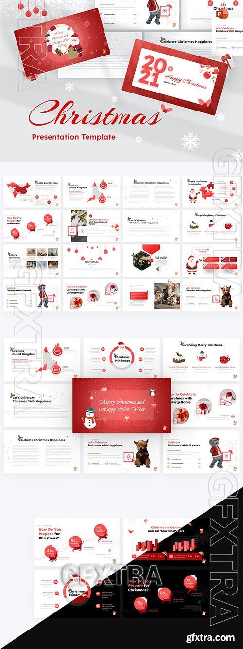 Christmas Creative PowerPoint Template GYT2HLD