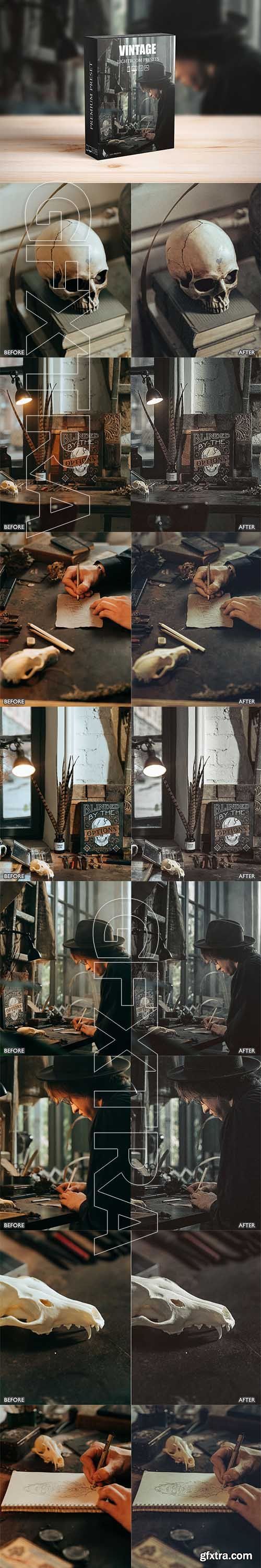 CreativeMarket - Vintage Lightroom Presets 6465499