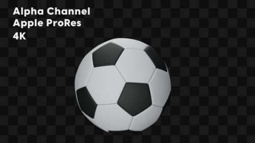 Videohive - Soccer Ball Transition 4K - 34395397 - 34395397