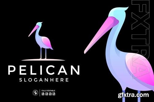 Pelican Gradient Logo Templates