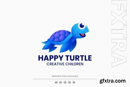 Happy Turtle Gradient Logo