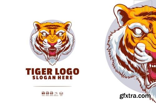 Tiger logo template