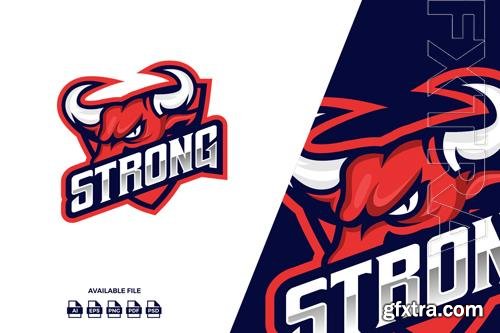 Strong Bull Esport And Sport Logo