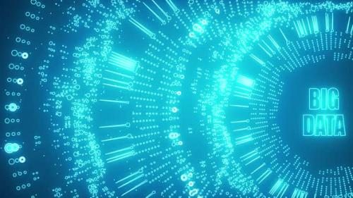 Videohive - Big Data Future Of Technology Animation - 34406336 - 34406336