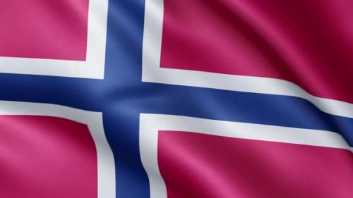 Videohive - Flag of Norway | UHD | 60fps - 34409191 - 34409191