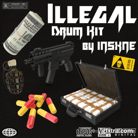 INSXNE 2021 Drill Drum Kit «ILLEGAL» WAV MiDi