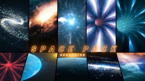 Videohive - Space Background Pack - 34344128 - 34344128