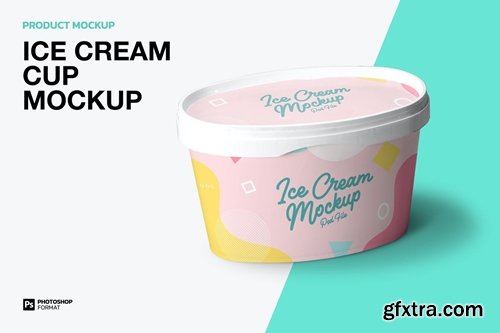 Ice Cream Cup - Mockup