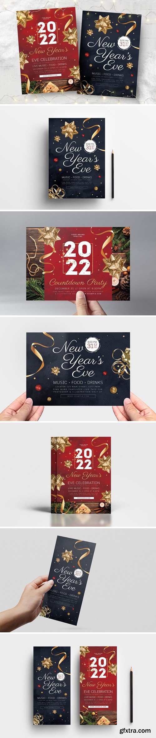 NYE Poster / Flyer Templates