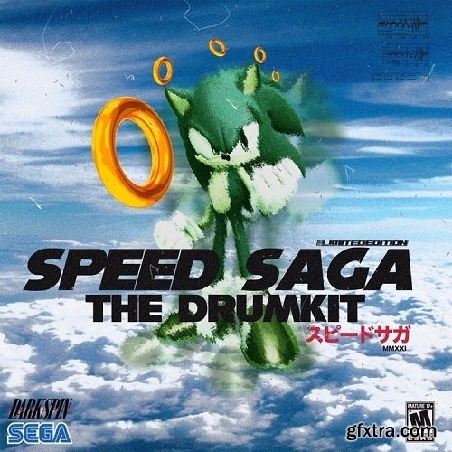 DARKSPIN Speed Saga Drum Kit VOL 2 WAV MiDi FL STUDiO