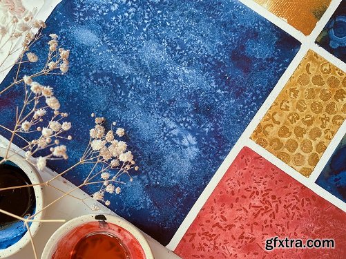 Learn to Create 9 Different Textures with Watercolour for Beginners