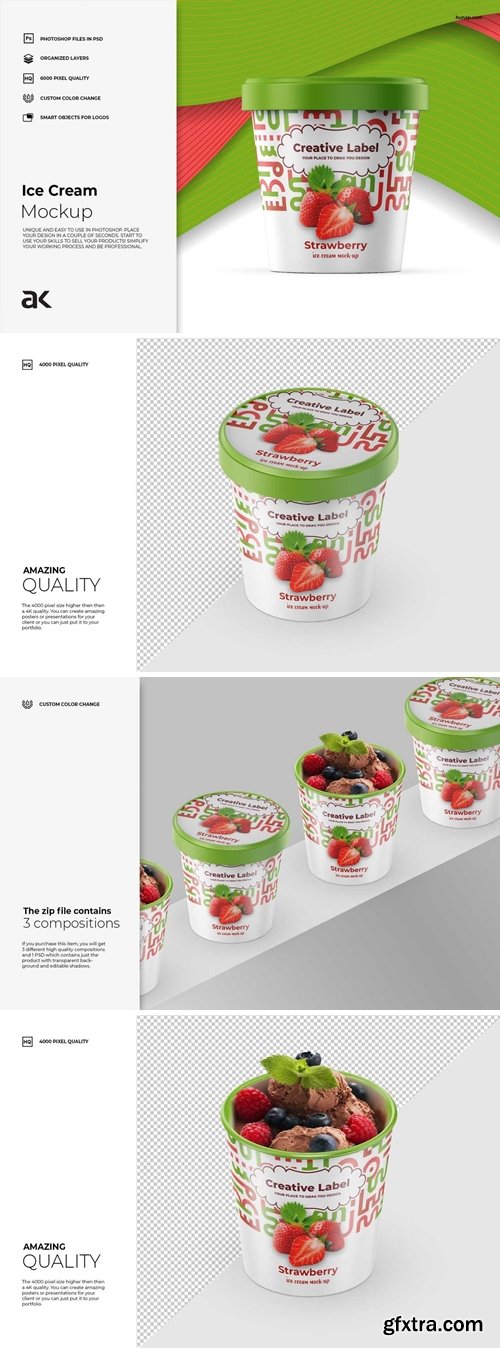 Ice Cream Mockup