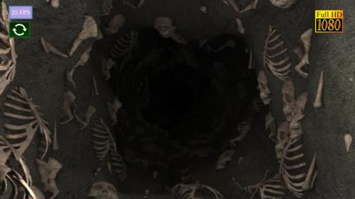 Videohive - Halloween Mystery Skull Cave A5 HD - 34353167 - 34353167