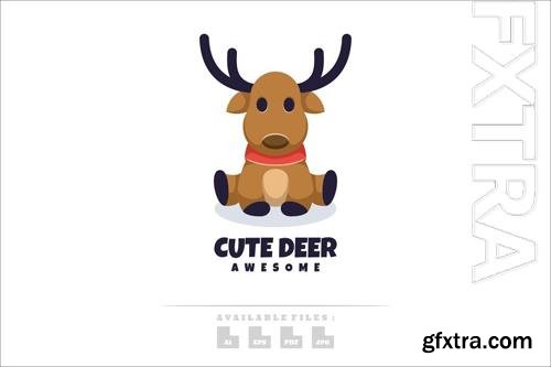 Cute Deer Logo