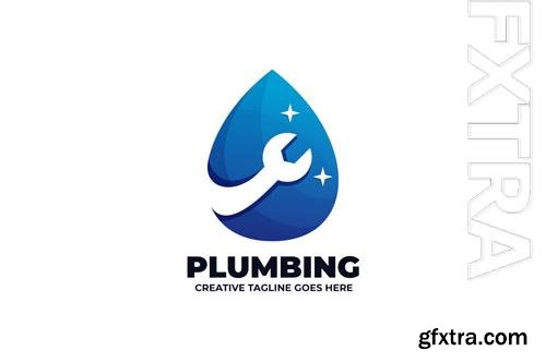 Water Mineral Plumbing Logo