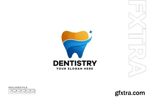 Tooth Gradient Logo Design