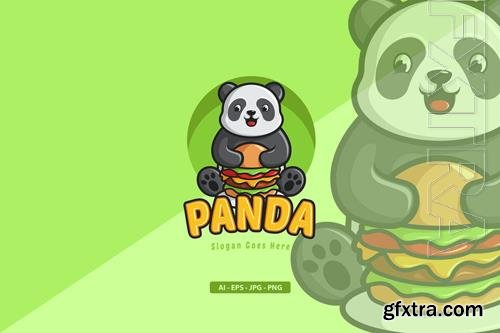 Panda - Mascot Logo