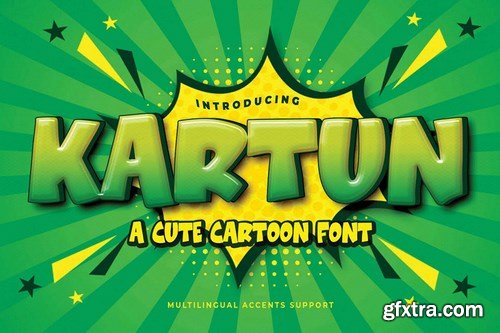 Kartun - A Cute Cartoon Font