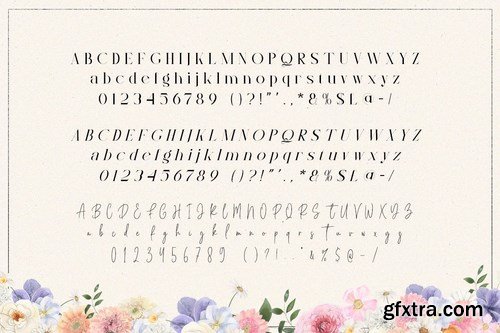 Bloomed Font Duo