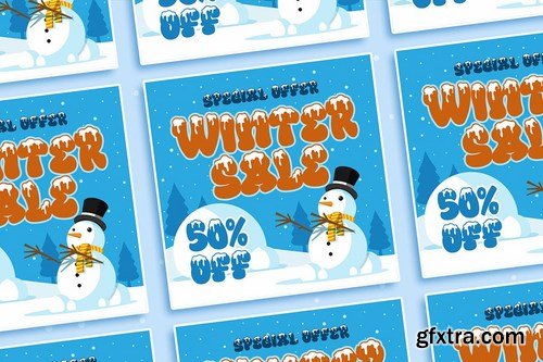 Heavy Snow a Playful Winter Font