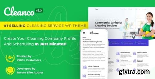 ThemeForest - Cleanco 3.2.4 - Cleaning Service Company WordPress Theme - 9460728