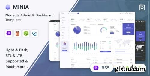 ThemeForest - Minia v1.0.0 - NodeJS Admin & Dashboard Template - 33846713