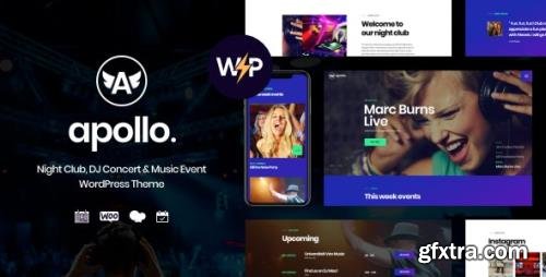 ThemeForest - Apollo v1.3.4 - Night Club, DJ Concert & Music Event WordPress Theme - 20555539