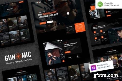 ThemeForest - Gunomic v1.0.0 - Shooting Range & Gun Club Elementor Template Kit - 34474093