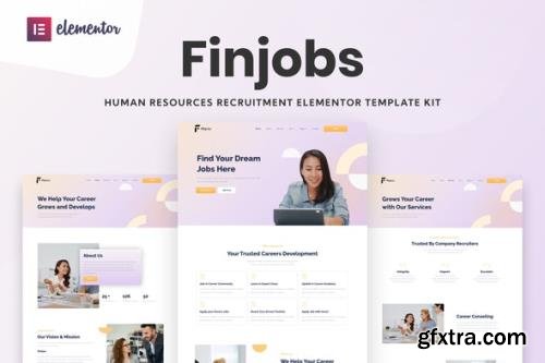 ThemeForest - Finjobs v1.0.0 - Human Resource Elementor Template Kit - 34332995