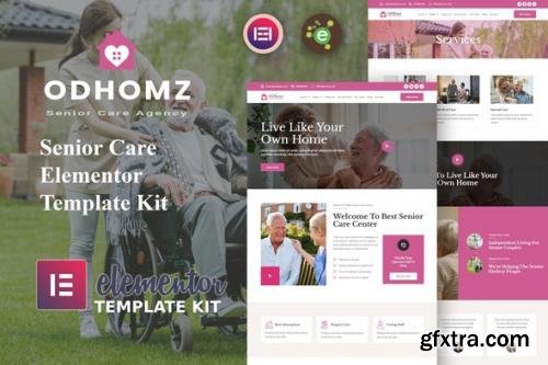 ThemeForest - Odhomz v1.0.0 - Senior Care Elementor Template Kit - 34362755