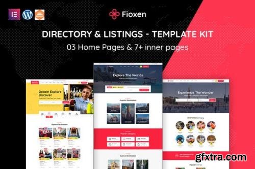 ThemeForest - Fioxen v1.0.0 - Travel Directory & Listings Elementor Template Kit - 34371820