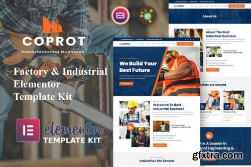 ThemeForest - Coprot v1.0.0 - Factory & Industrial Elementor Template Kit - 34364937