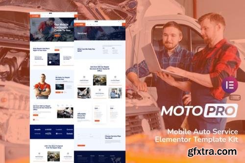 ThemeForest - Motopro v1.0.0 - Mobile Auto Service Elementor Template Kit - 34333622