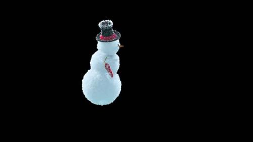 Videohive - 52 Snowman Dancing HD - 34338940 - 34338940