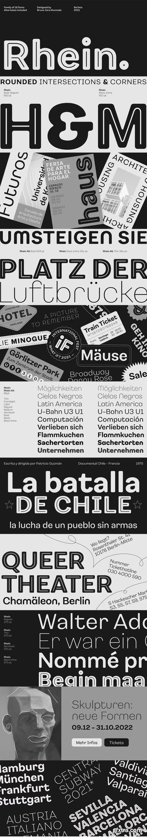 Rhein Font Family