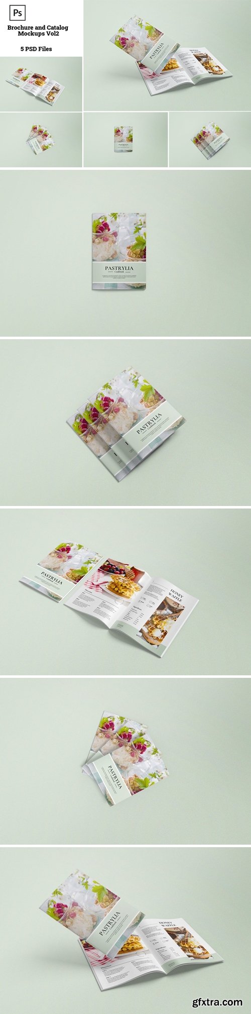 Brochure and Catalog Mockups Vol2