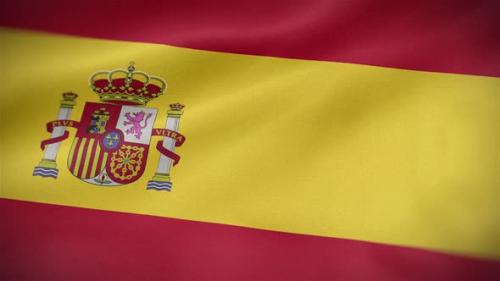 Videohive - Spain Flag - 33035171 - 33035171