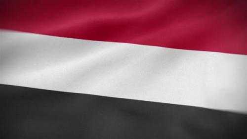 Videohive - Yemen Flag - 33226218 - 33226218