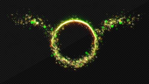 Videohive - Christmas Particle Trails - 34463460 - 34463460