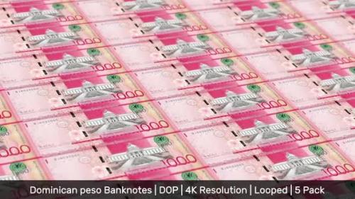 Videohive - Dominican Republic Banknotes Money / Dominican peso / Currency RD$ / DOP / 5 Pack - 4K - 34471845 - 34471845