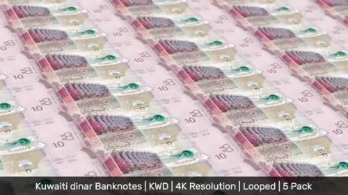 Videohive - Kuwait Banknotes Money / Kuwaiti dinar / Currency KD / KWD / 5 Pack - 4K - 34471849 - 34471849