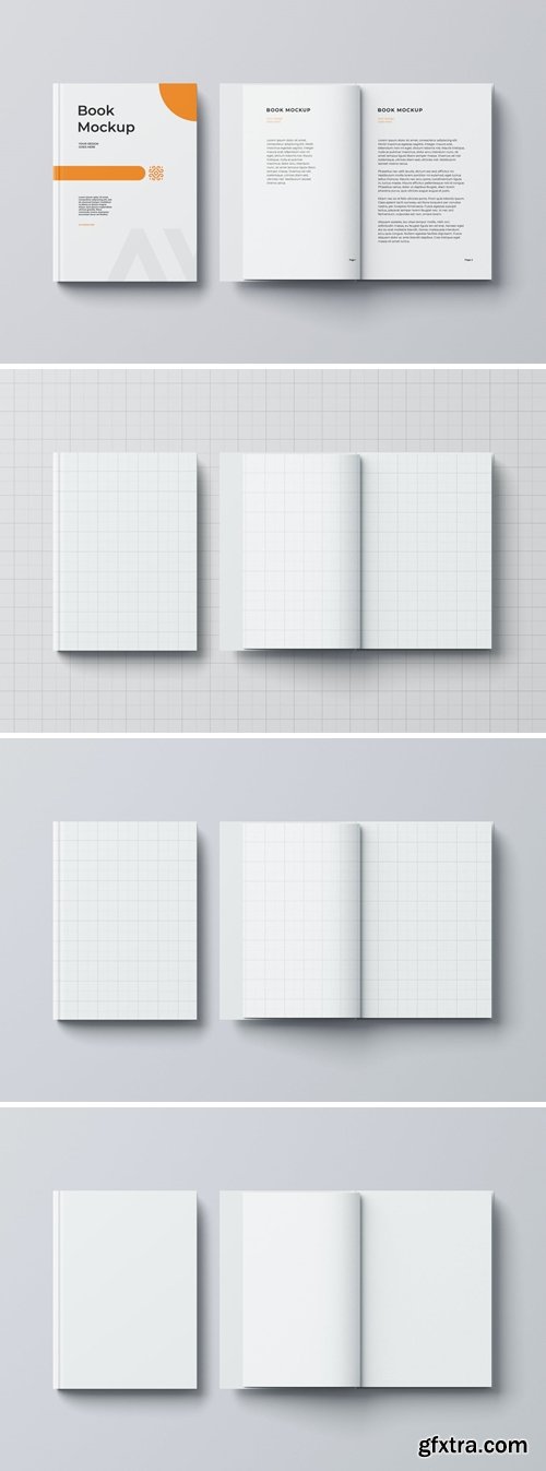 Customizable Book Mockup