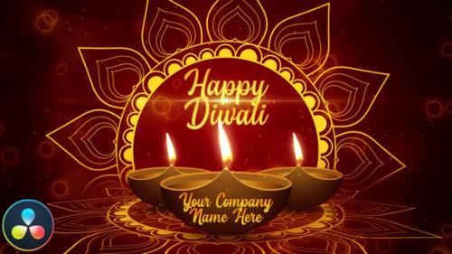 Videohive - Diwali Festival Opener - DaVinci Resolve - 34457631 - 34457631